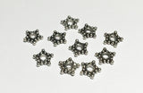 10 Sterling Silver Spacer Beads 6mm, Bali Sterling Silver Spacers-