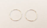 14mm Sterling Silver Jump Rings Closed-2pc