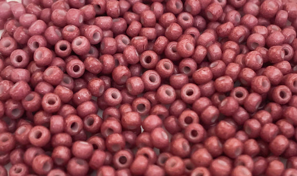 30 Grams Japanese Seed Beads Destash Size 11/0- Opaque Berry