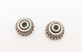 2 Bali Sterling Silver Bead Caps, 9x4mm