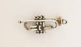 Saxophone  Musical Instrument Charm sterling silver