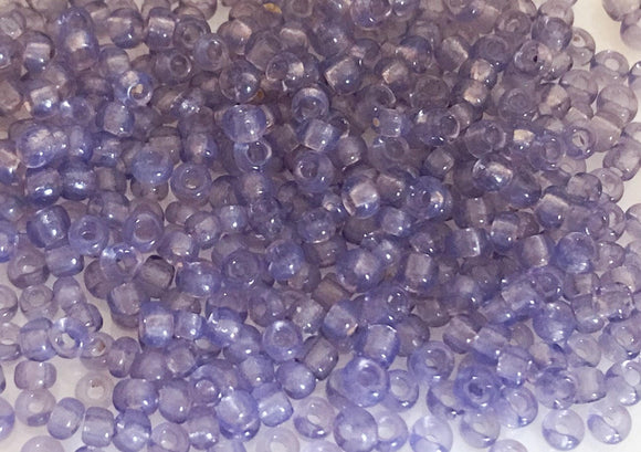 30 Grams Japanese Seed Beads Destash Size 11/0- Transparent Amethyst