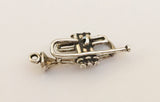 Saxophone  Musical Instrument Charm sterling silver