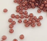 Japanese Seed Beads Destash Size 11/0- Inside Color Berry 30 grams