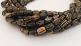 Oval Wood Beads,Natural Wood Beads, 5x7 oval beads patikan-16" strand