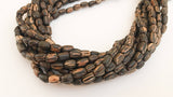 Oval Wood Beads,Natural Wood Beads, 5x7 oval beads patikan-16" strand