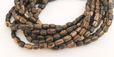 Oval Wood Beads,Natural Wood Beads, 5x7 oval beads patikan-16" strand