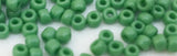 Japanese Seed Beads 11/0 Opaque Green Destash 30 grams