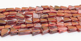 Garnet Beads-14" strand Bell Shape