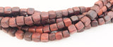 Cube Wood Beads, Bayong Wood Beads, Natural Wood Beads 7mm