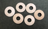 Large Coconut Wood Disc 40mm Cream-6pc