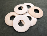 Large Coconut Wood Disc 40mm Cream-6pc