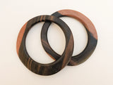 Wood Bangle, Wood Bangle Bracelet, Natural Wood Jewelry, Wooden Bangles, Tiger Ebony Bangle, Wooden Bracelet Men, Wooden Jewellery