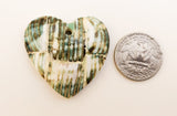 Heart Shell Pendant 40mm