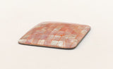 Inlaid shell pendant, mosaic shell pendant, abalone shell 45mm