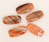 Long Oval Agate 18x37mm