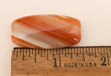 Long Oval Agate 18x37mm