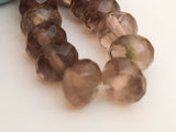 Rondelle Gemstone Bead, Fluorite Beads, Gemstone Beads Strand, Beautiful Beads, Gemstone Strand, Natural Stone Beads, 7+mm Faceted Rondelle