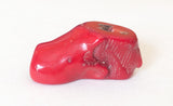 Chunky Branch Coral, Dyed Bamboo Coral, Red Coral Bead