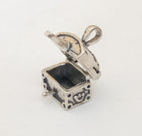 Prayer Box Charm Sterling Silver Charm Confirmation Gift Religious