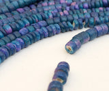 Coco Pukalet Rondelle 4/5mm Blue/Purple