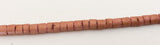 3mm Coconut Heishi, Coco Heishi, Natural Wood Beads, Coconut Shell Heishi  Tan 24" strand