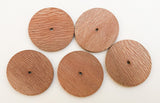 Wood disc, 30mm natural wood disc, rondelle spacer,  wood disc rosewood -10pc