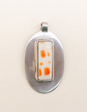 Orange Shell Pendant