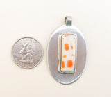 Orange Shell Pendant