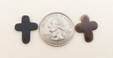 4 shell cross pendant charms