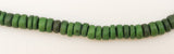 Coconut Beads Pukalet Rondelle 5mm Green