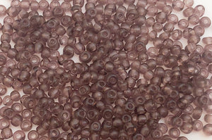 30 Grams Japanese Seed Beads Destash Size 11/0- Transparent Plum
