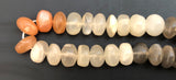 Rainbow Moonstone Abacus Rondelle 10mm-15 inch strand