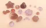 Czech Glass Bead Mix Lavender 20 grams