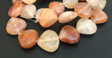 Agate Teardrop Beads 7 1/2” strand