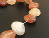 Agate Teardrop Beads 7 1/2” strand