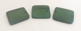 Jewelry Wood Connectors Hunter Green Square~10pc