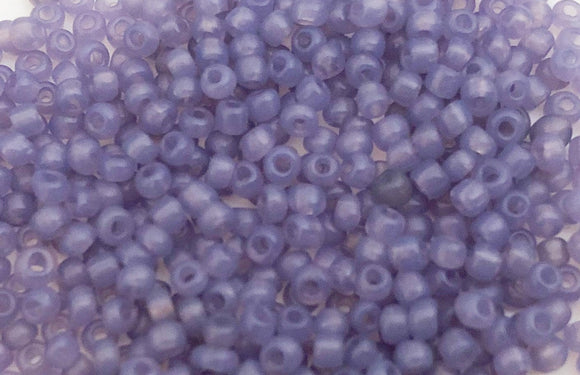Japanese Seed Beads Destash Size 11/0- Opaque Tanzanite 30 grams