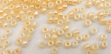 Japanese Seed Beads 11/0 Opaque Cream Destash 30 grams