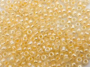 Japanese Seed Beads 11/0 Opaque Cream Destash 30 grams