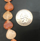 Agate Teardrop Beads 7 1/2” strand