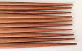 Bayong wood hair sticks 7in. 10pc