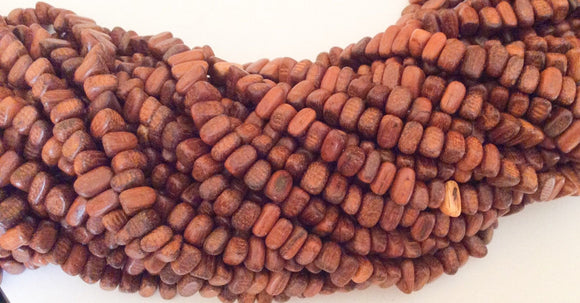 Nugget Wood Beads, Bayong Natural Wood Beads
