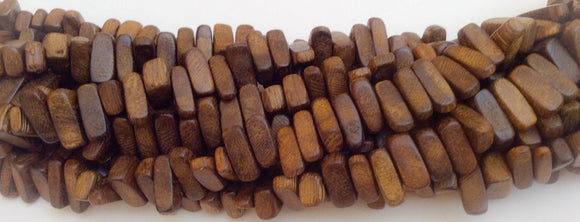 Nugget Wood Beads, Robles Wood Beads, Natural Wood Beads,16