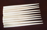 Whitewood hair sticks hair pins shawl pins dica 4 1/2" square 10 pcs/pkg.