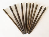 Graywood hair sticks, shawl pins, small 4 1/2" hair sticks round 10 pcs