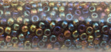 11/0 Japanese Seed Beads Metallic Rainbow 30 grams