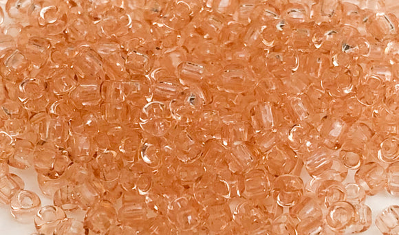 Japanese Glass Seed Beads 11/0 Light Peach 30 grams