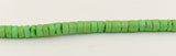 5mm Coconut Heishi, Coco Heishi, Natural Wood Beads, Coconut Shell Heishi  Bright Green 24” strand