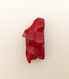 Large Red Coral Branch Bead 46x18